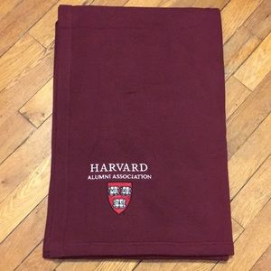 Harvard university blanket 87x54